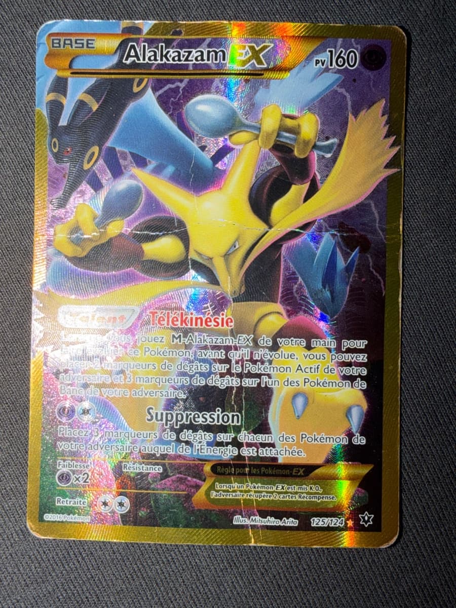 Alakazam — Carte #125, état Poor (visuel provisoire)